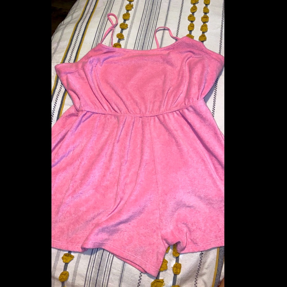 H&M pink romper